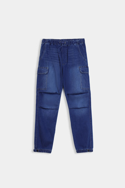 Cargo Denim Trousers - Cougar Clothing