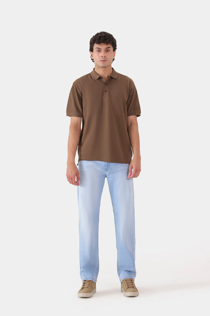 Relaxed Pique Polo - Cougar Clothing