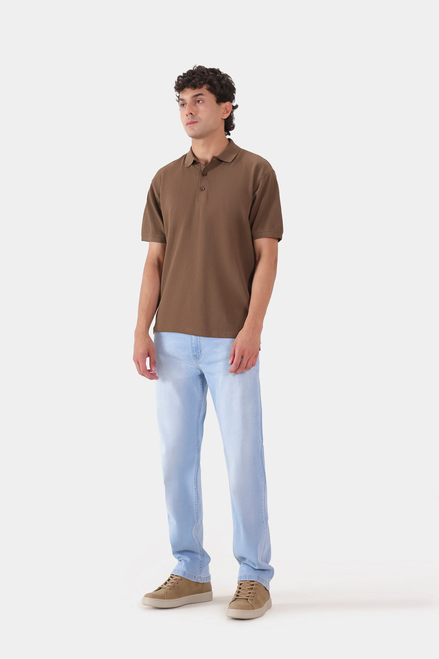 Relaxed Pique Polo - Cougar Clothing