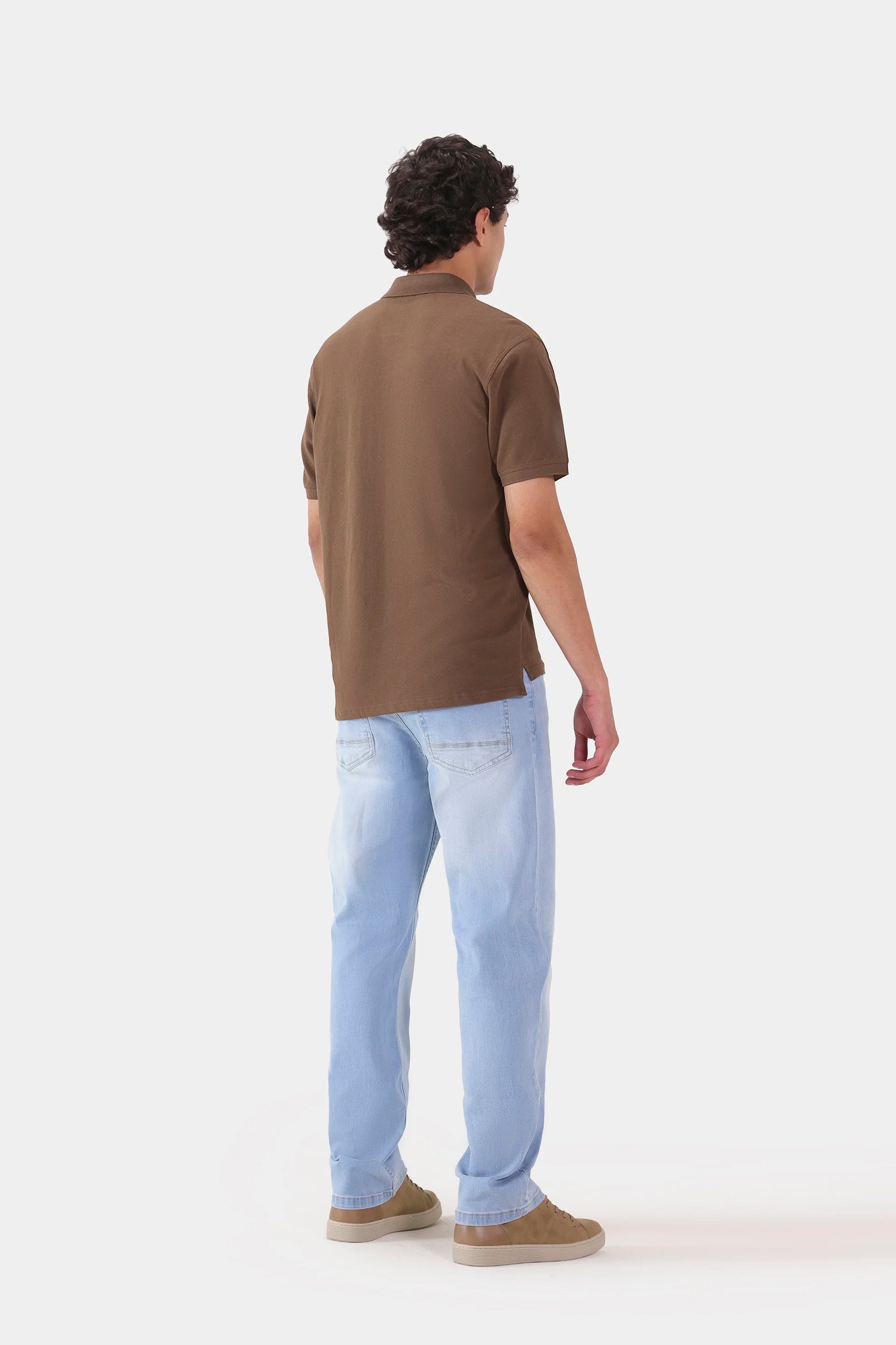 Relaxed Pique Polo - Cougar Clothing