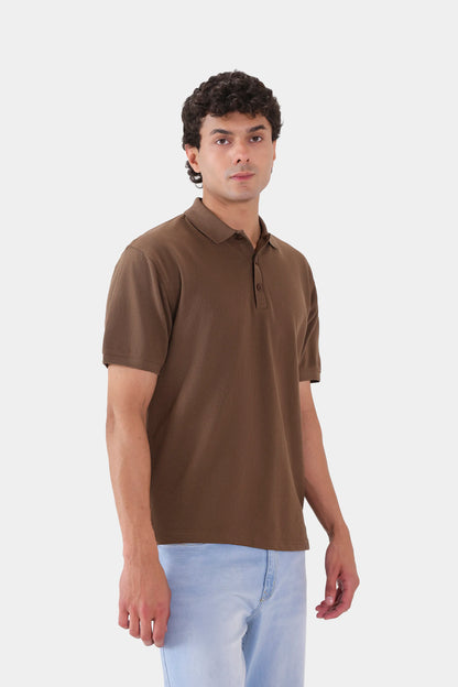 Relaxed Pique Polo - Cougar Clothing