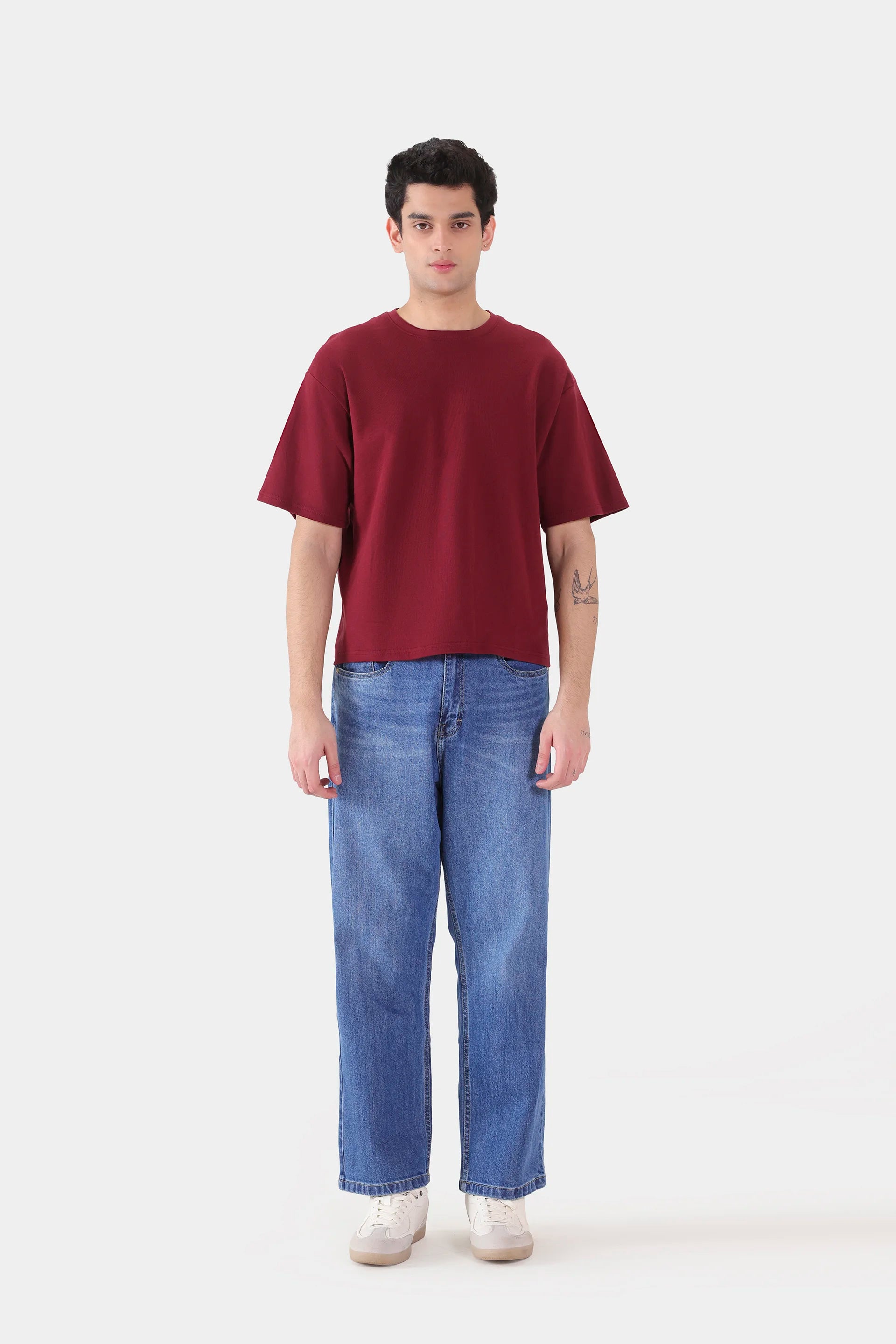 Boxy Interlock T-Shirt - Cougar Clothing