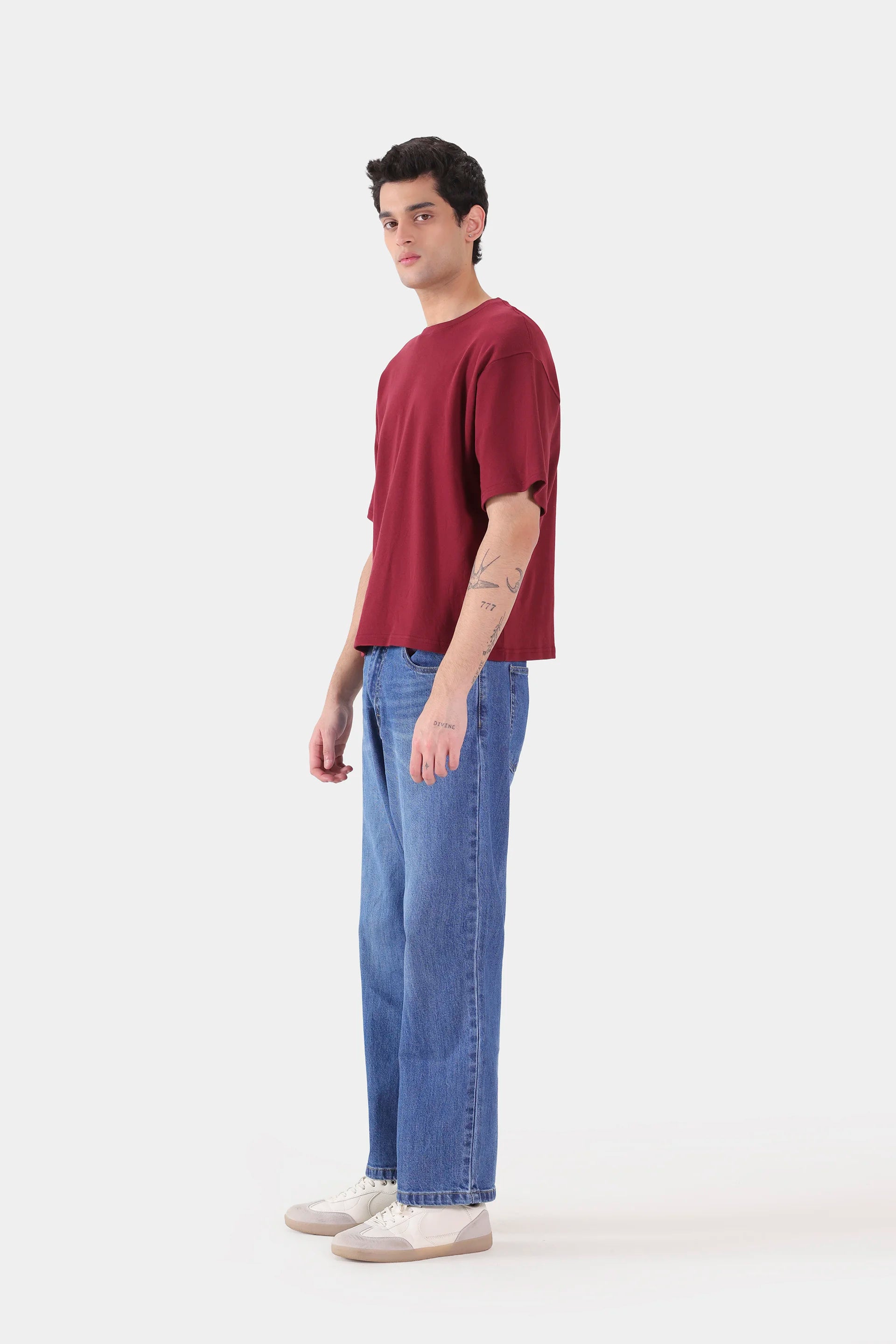 Boxy Interlock T-Shirt - Cougar Clothing