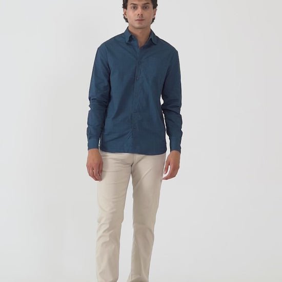 Cotton Dobby Shirt - Cougar Clothing