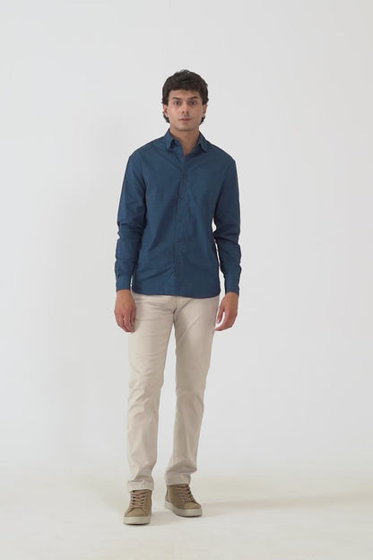 Cotton Dobby Shirt - Cougar Clothing