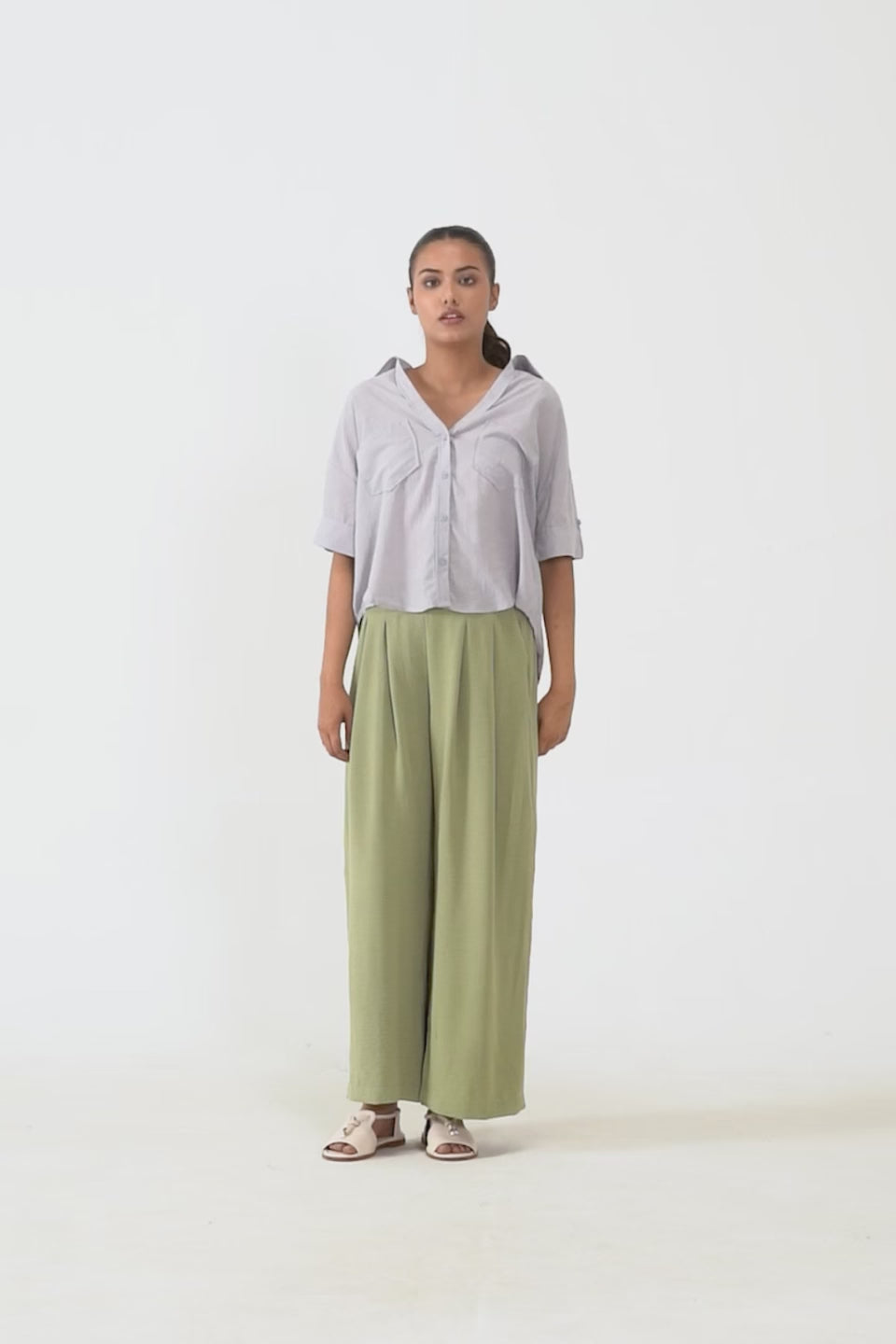 Crushed Trousers - Cougar Clothing