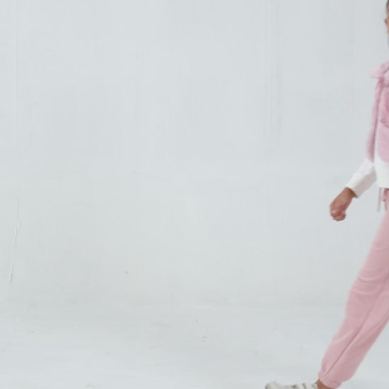 Floral Adorned Plush Jacket - Cougar Clothing