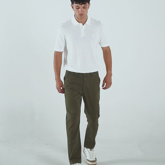 Straight Fit Chino Pants - Cougar Clothing