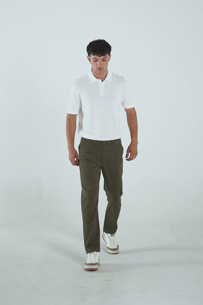 Straight Fit Chino Pants - Cougar Clothing