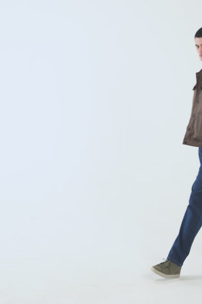 Faux Suede Trucker Jacket - Cougar Clothing