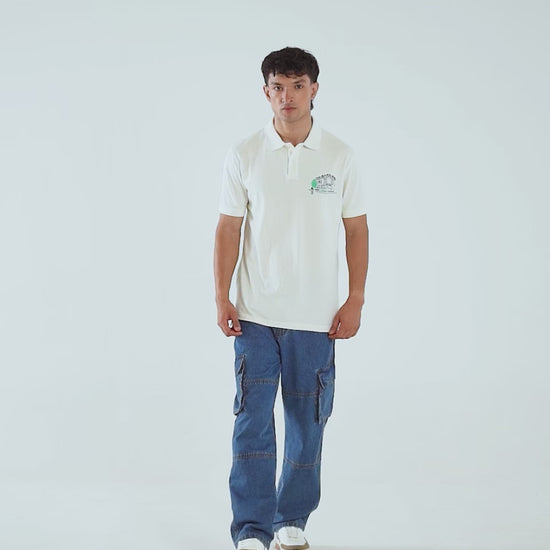 Regular Fit Printed Polo - Cougar Clothing