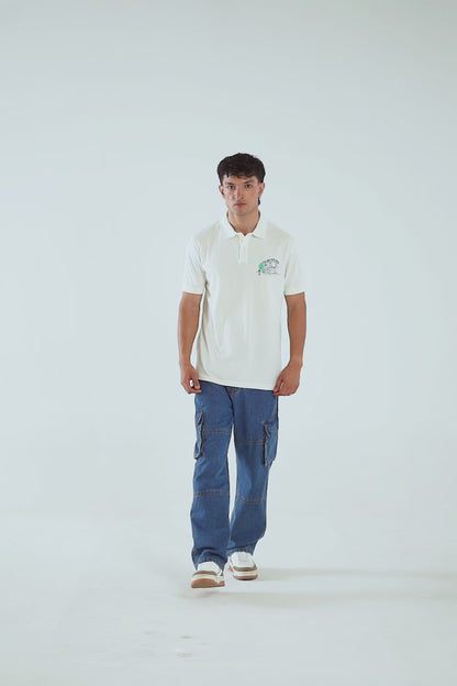 Regular Fit Printed Polo - Cougar Clothing