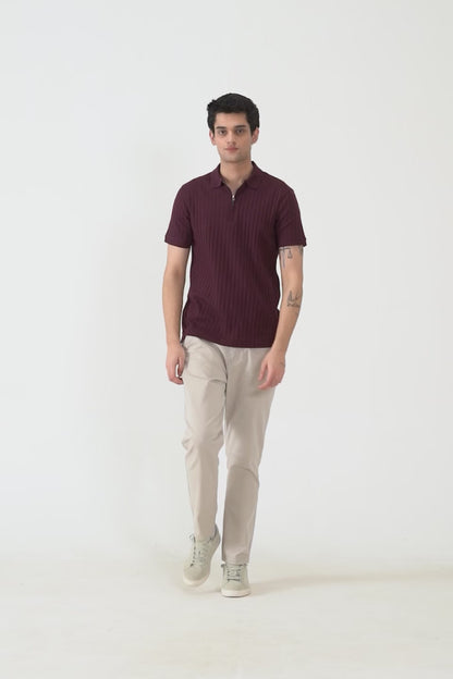 Needle Drop Interlock Polo - Cougar Clothing