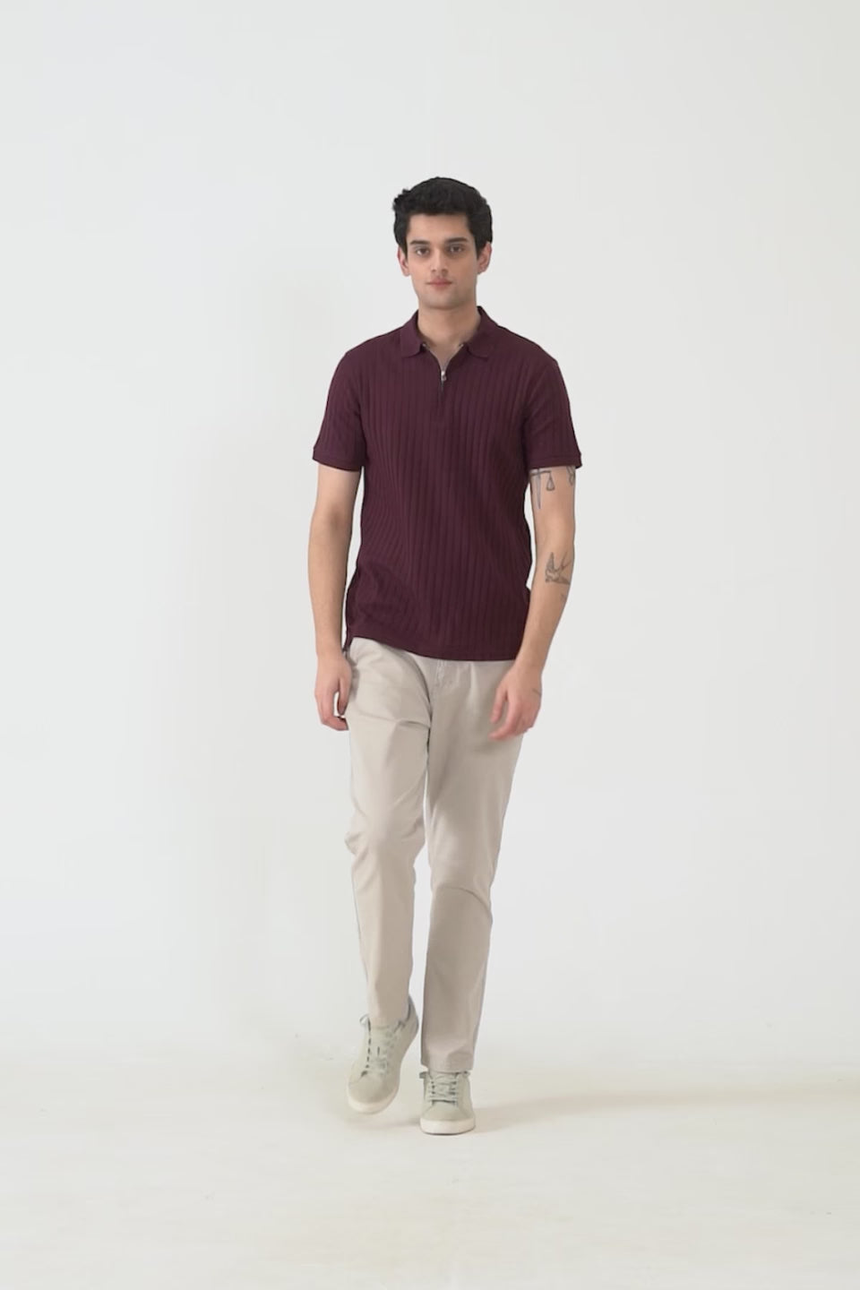 Needle Drop Interlock Polo - Cougar Clothing
