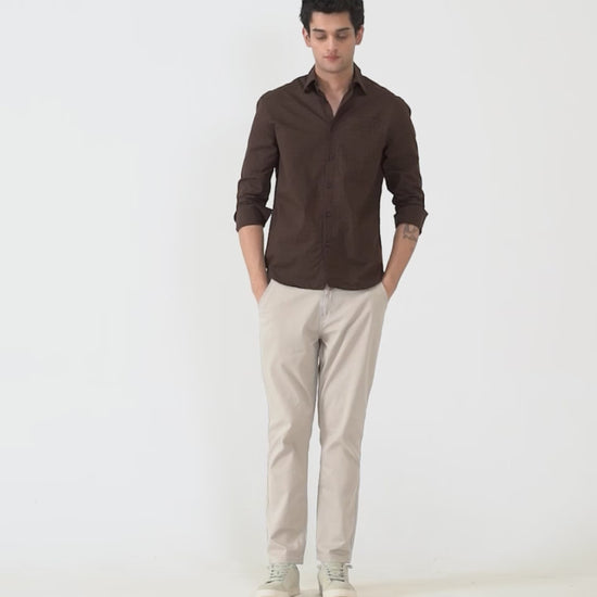 Cotton Dobby Shirt - Cougar Clothing