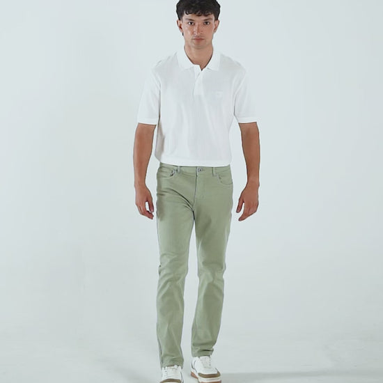 Slim Fit 5 Pocket Pants - Cougar Clothing