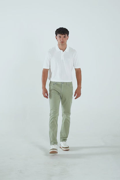 Slim Fit 5 Pocket Pants - Cougar Clothing