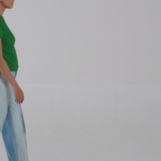 Straight Stretch Fit Two Tone Jeans - Cougar Clothing
