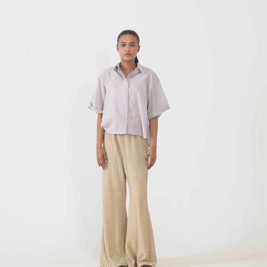 Crush Cotton Shirt - Cougar Clothing