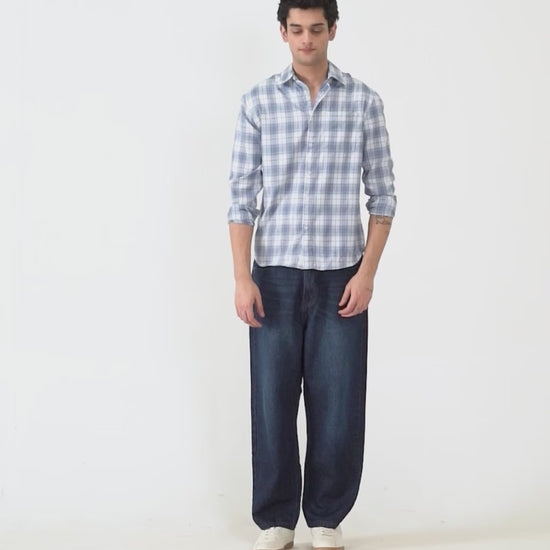 Checkered Shirt With Patch Pocket - Cougar Clothing