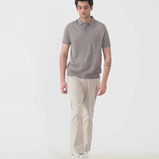 Fine-Knit Polo - Cougar Clothing