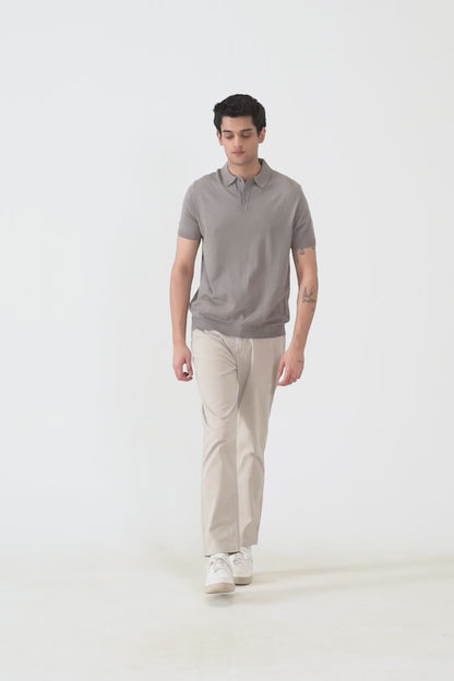 Fine-Knit Polo - Cougar Clothing