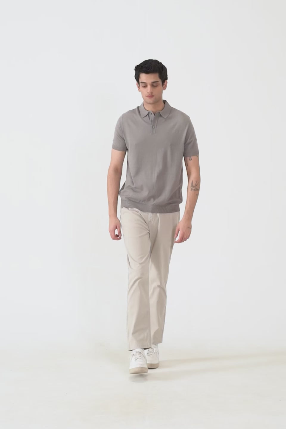 Fine-Knit Polo - Cougar Clothing