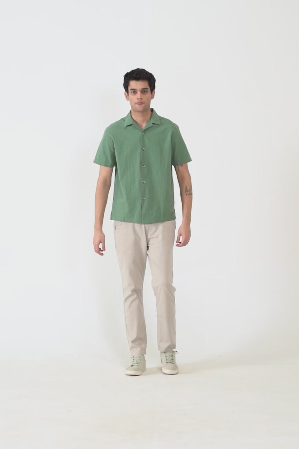 Linen Blend Shirt - Cougar Clothing