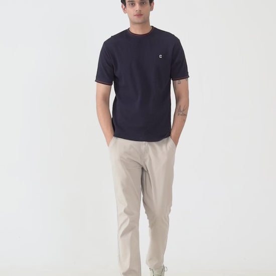 Waffle Knit T-Shirt - Cougar Clothing