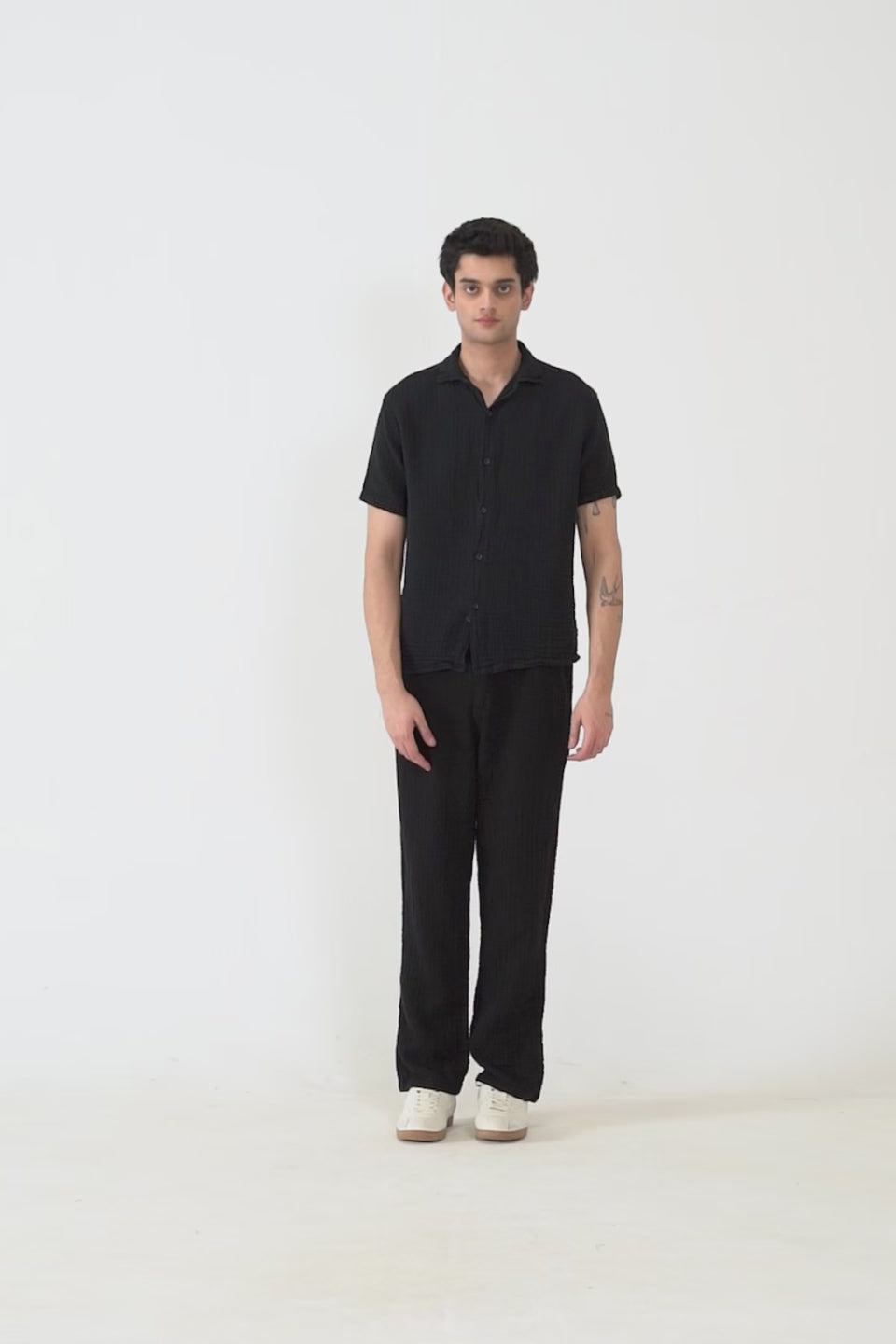 Muslin Relaxed Trousers - Cougar Clothing