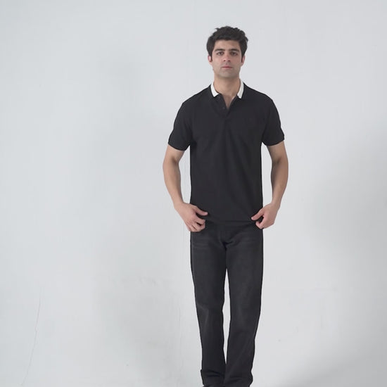 Tipped Pique Polo - Cougar Clothing