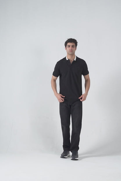 Tipped Pique Polo - Cougar Clothing