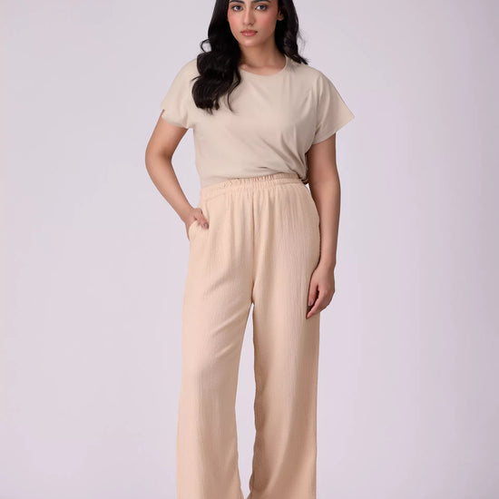 Textured Culottes - Cougar Clothing