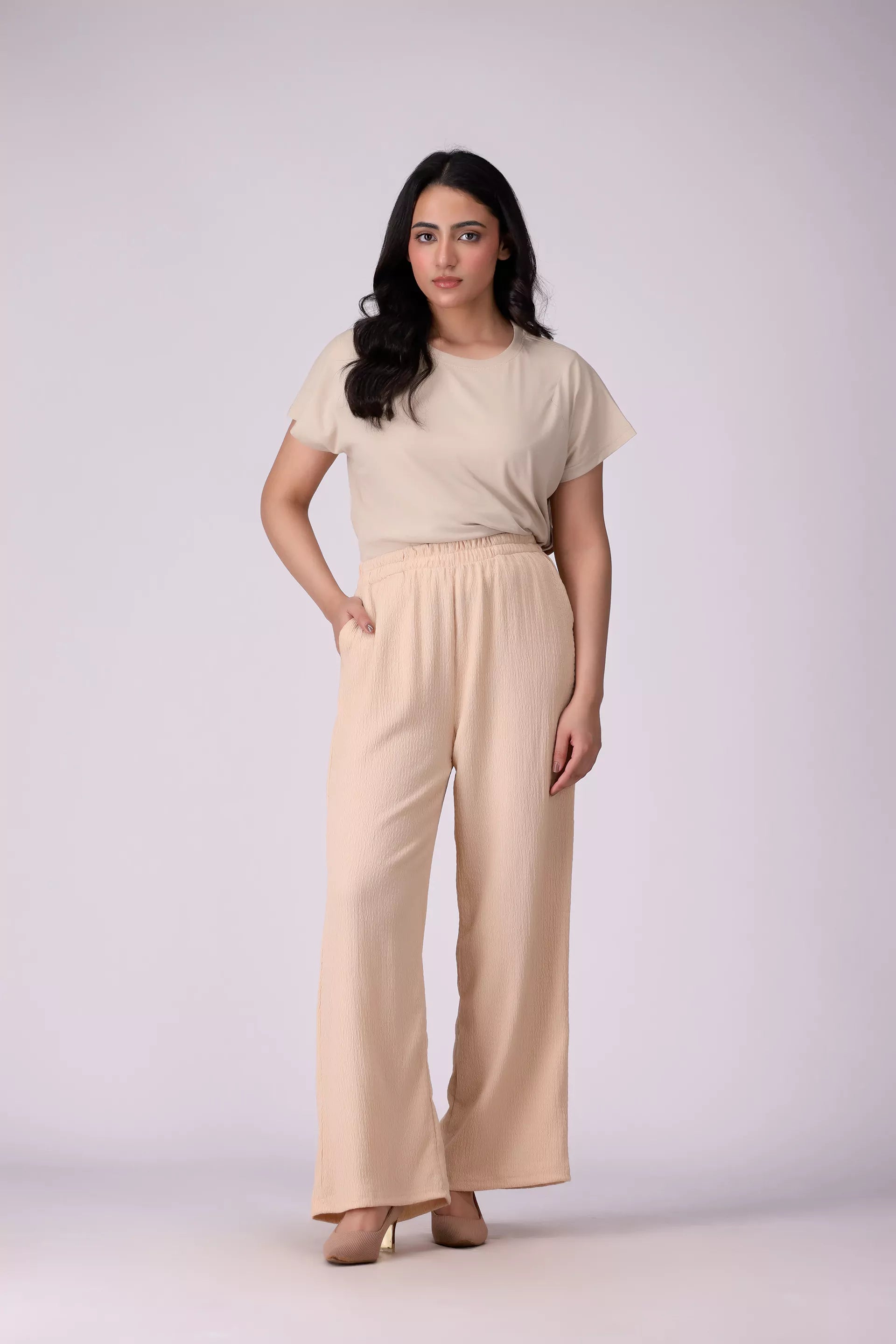 Textured Culottes - Cougar Clothing
