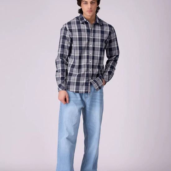 Regular Fit Checkered Shirt - Cougar Clothing