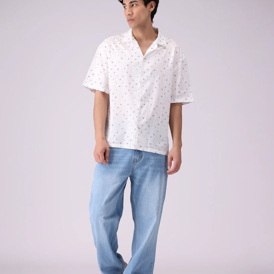 Regular Fit Printed Shirt - Cougar Clothing