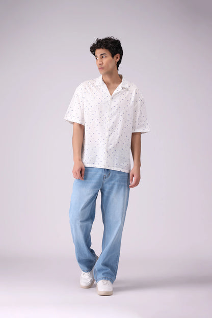 Regular Fit Printed Shirt - Cougar Clothing