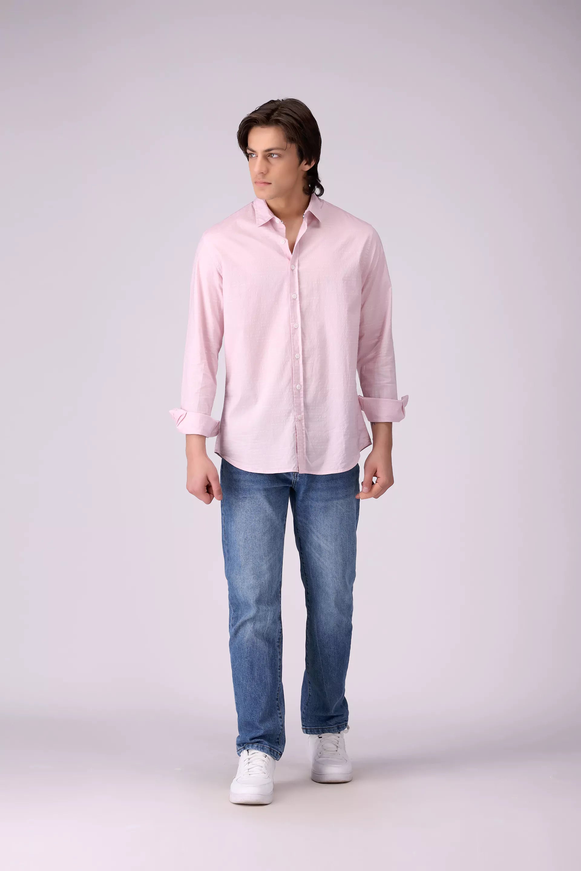 Regular Fit Textured Shirt - Cougar Clothing
