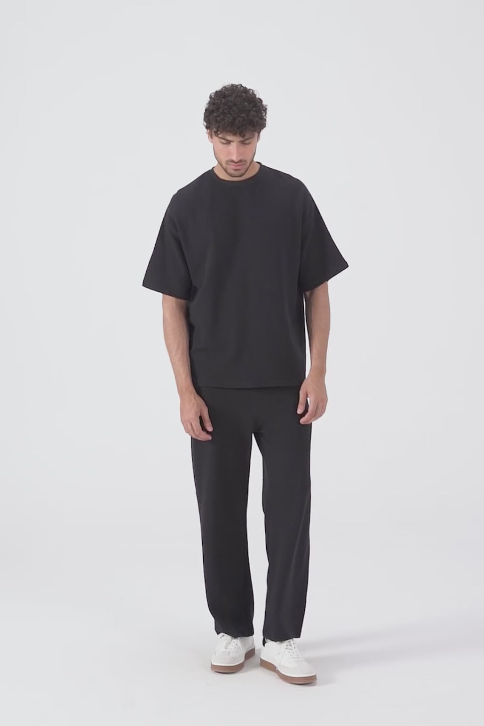 Ottoman-Knit Oversized T-Shirt - Cougar Clothing