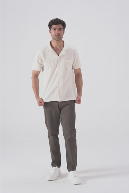 Straight Twill Chino Pants - Cougar Clothing