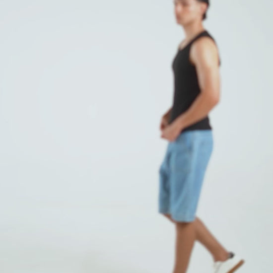 Relaxed Fit Denim Shorts - Cougar Clothing