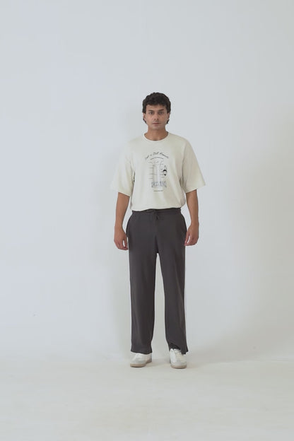Straight Fit Striped Trousers - Cougar Clothing