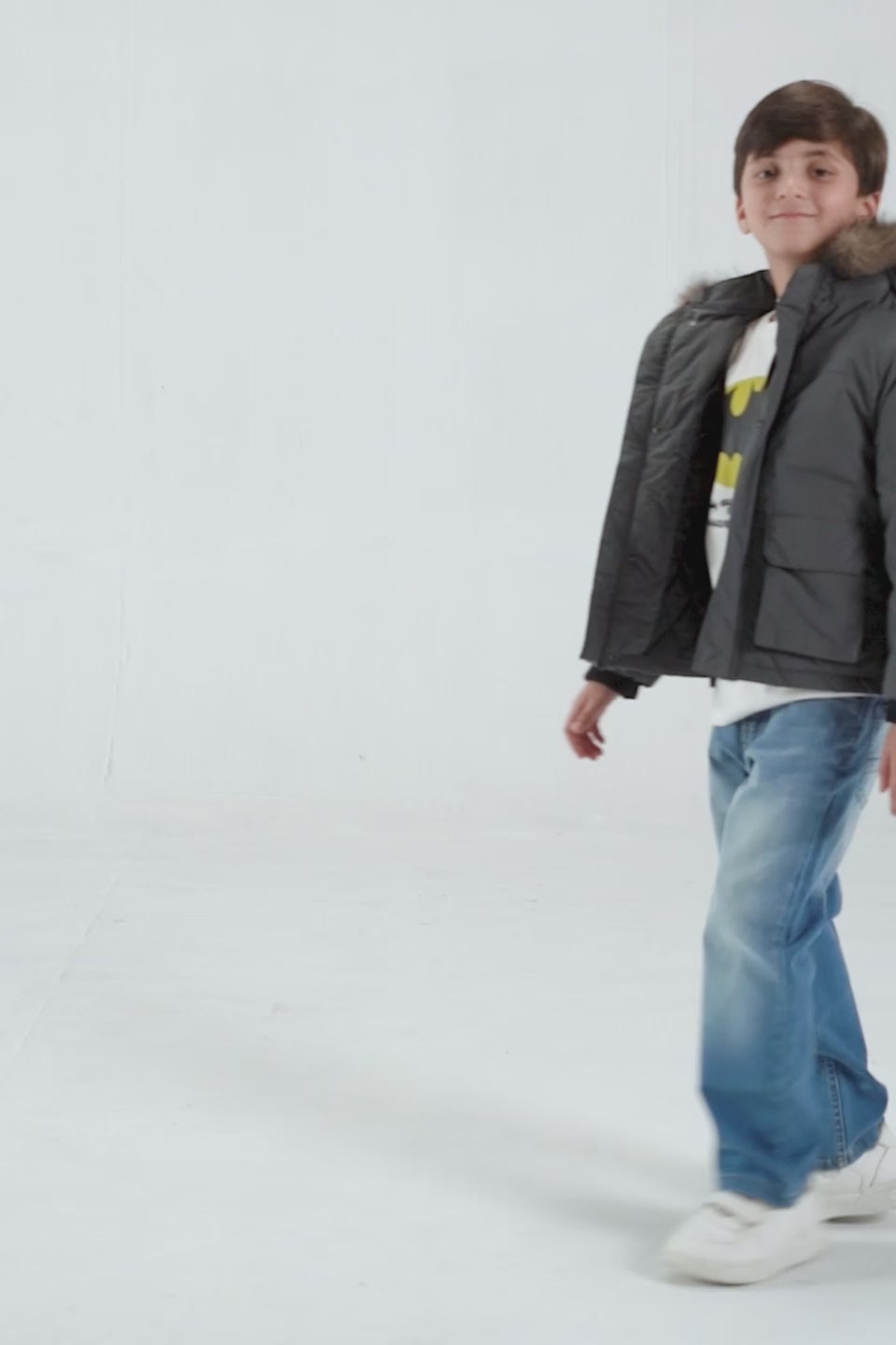 Faux Fur Hood Jacket - Cougar Clothing