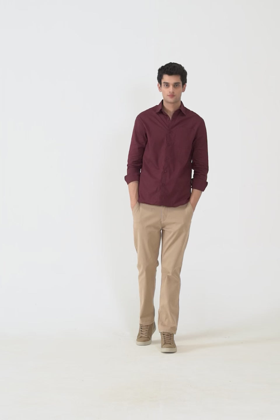 Cotton Jacquard Shirt - Cougar Clothing