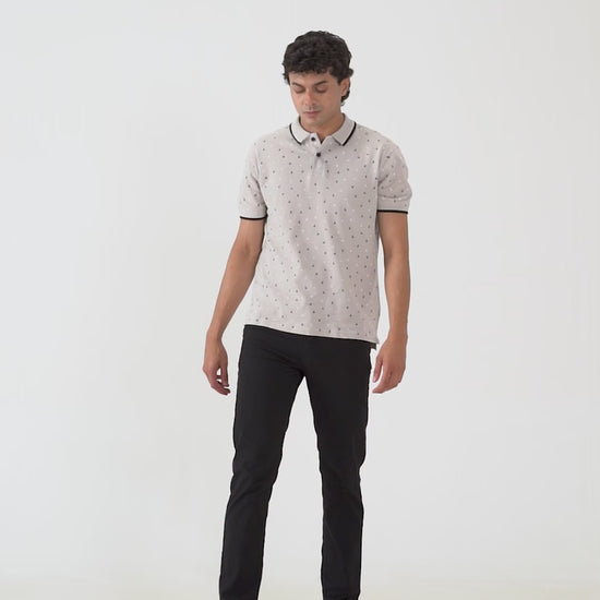 All-Over Printed Polo - Cougar Clothing