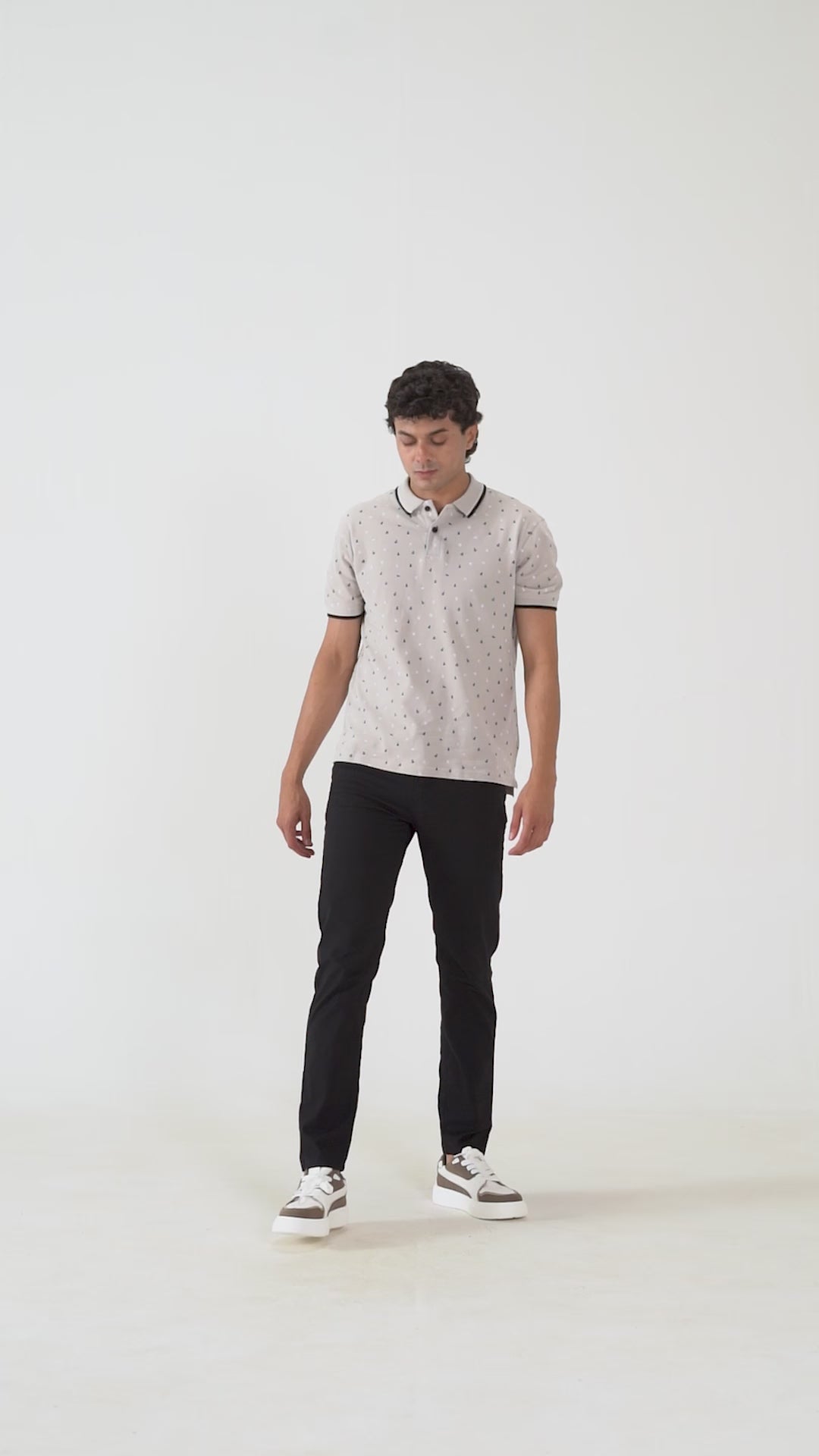 All-Over Printed Polo - Cougar Clothing