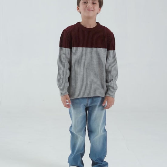 Purl Knit Sweater - Cougar Clothing