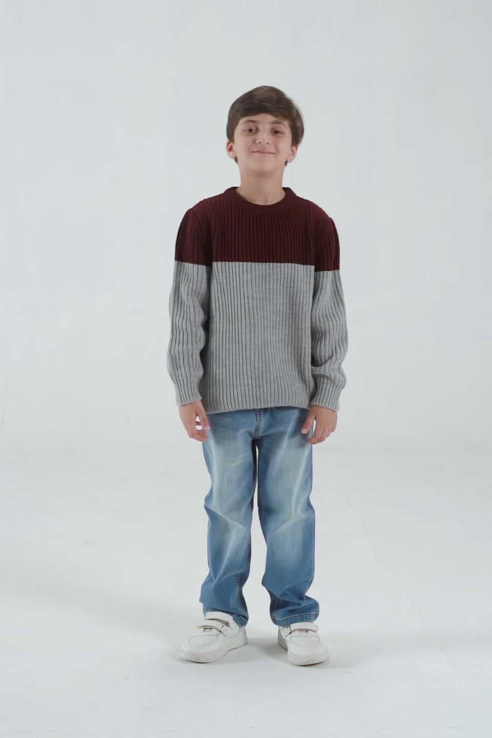 Purl Knit Sweater - Cougar Clothing