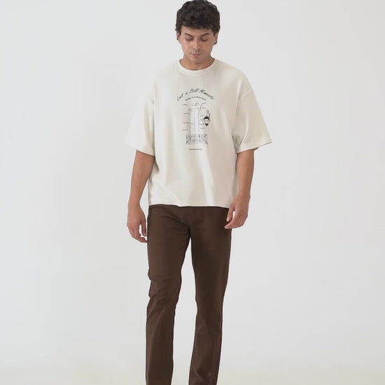 Boxy Interlock Graphic T-Shirt - Cougar Clothing