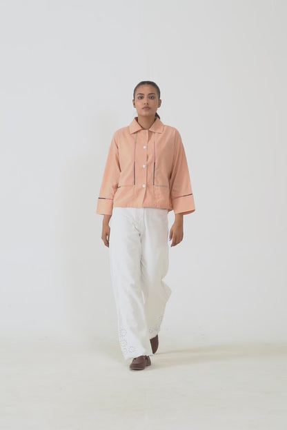 Lace-Trimmed Shirt - Cougar Clothing